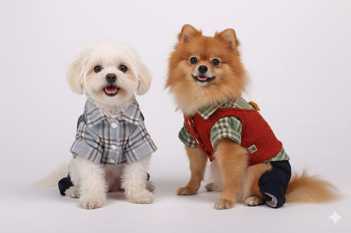 Nootie Winter Double Layer Jumpsuit Cloth for Dogs