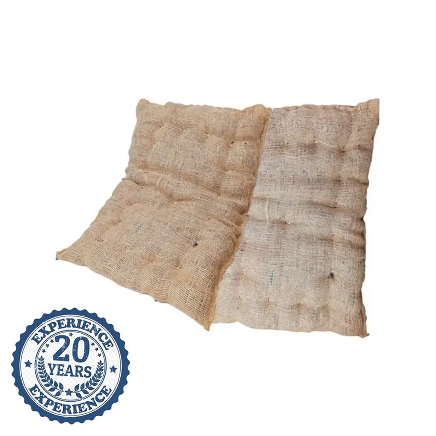 Nootie Jute Bed for Dogs & Cats | Eco-Friendly, Soft & Durable Pet Sleeping Mat – Small (65 x 52 x 5 cm)