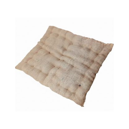 Nootie Jute Bed for Dogs & Cats | Eco-Friendly, Soft & Durable Pet Sleeping Mat – Small (65 x 52 x 5 cm)