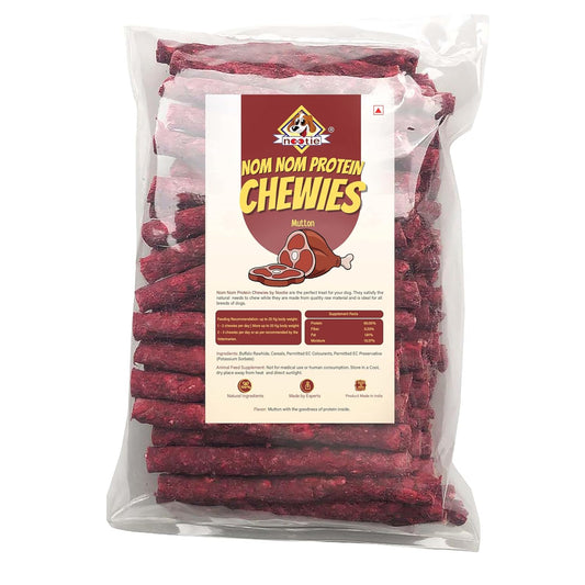 Nootie Munchy Sticks - 1 kg for All Stages Dogs, Perfect for Traning & Treating l Long Lasting Chew