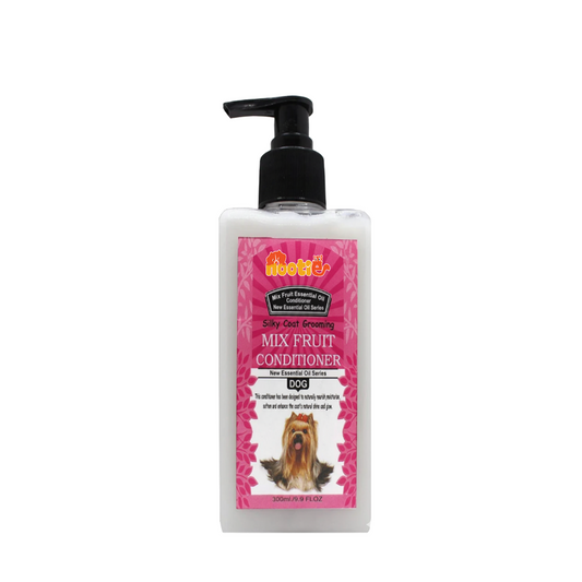 Nootie Mix Fruit Conditioner for Dogs (300 ml) | Silky Coat Grooming with Essential Oils & Natural Fruit Extracts
