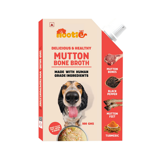 Nootie Natural Mutton Broth for Dogs & Cats – Nutrient-Rich, Hydrating Meal Topper (100ml)