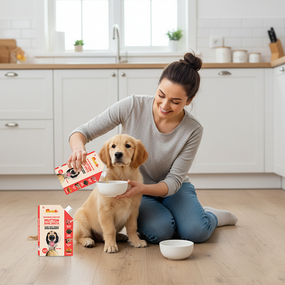 Nootie Natural Mutton Broth for Dogs & Cats – Nutrient-Rich, Hydrating Meal Topper (100ml)