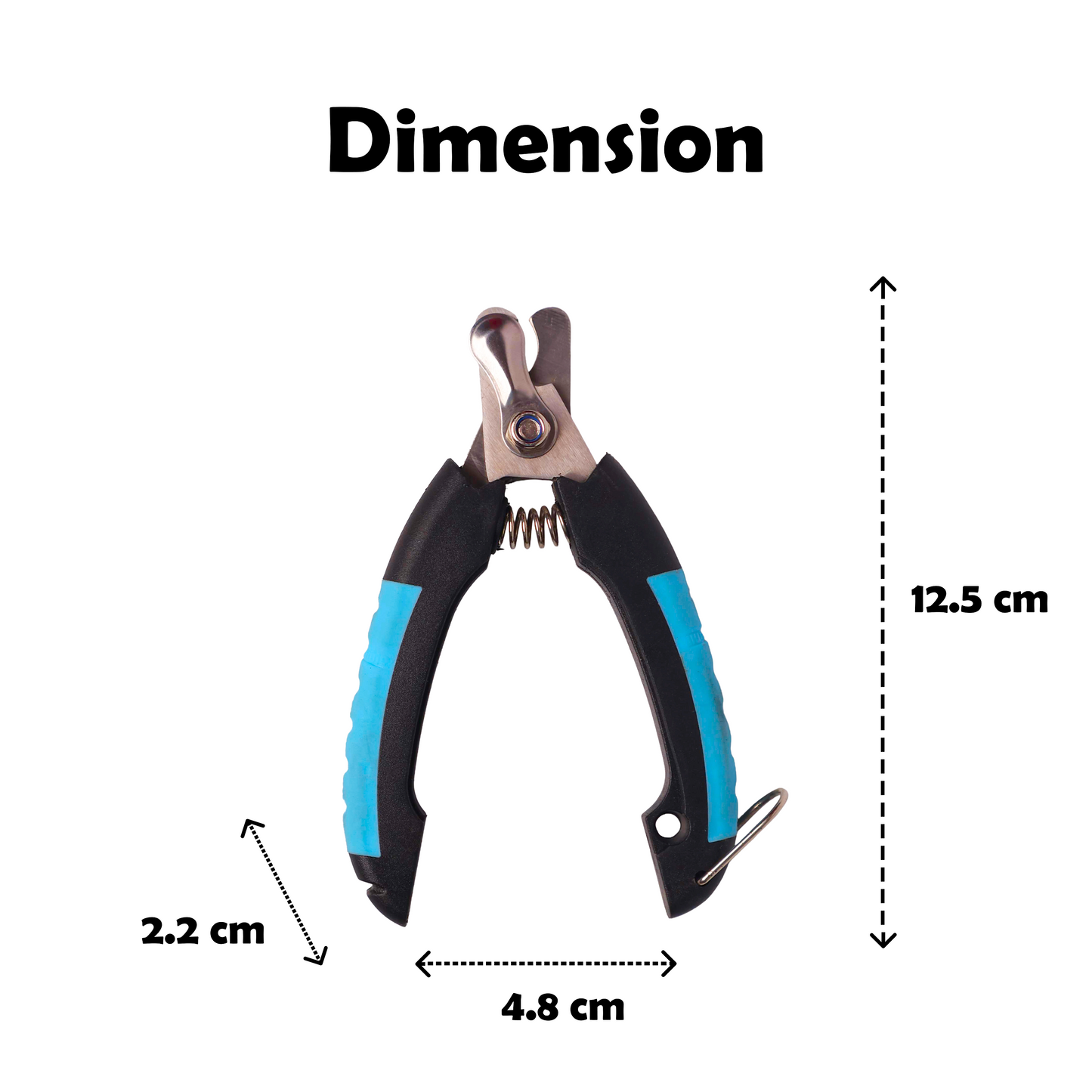 Furrtoolz Premium Nail Cutter | Safe Guard, Sharp Blades & Anti-Slip Grip