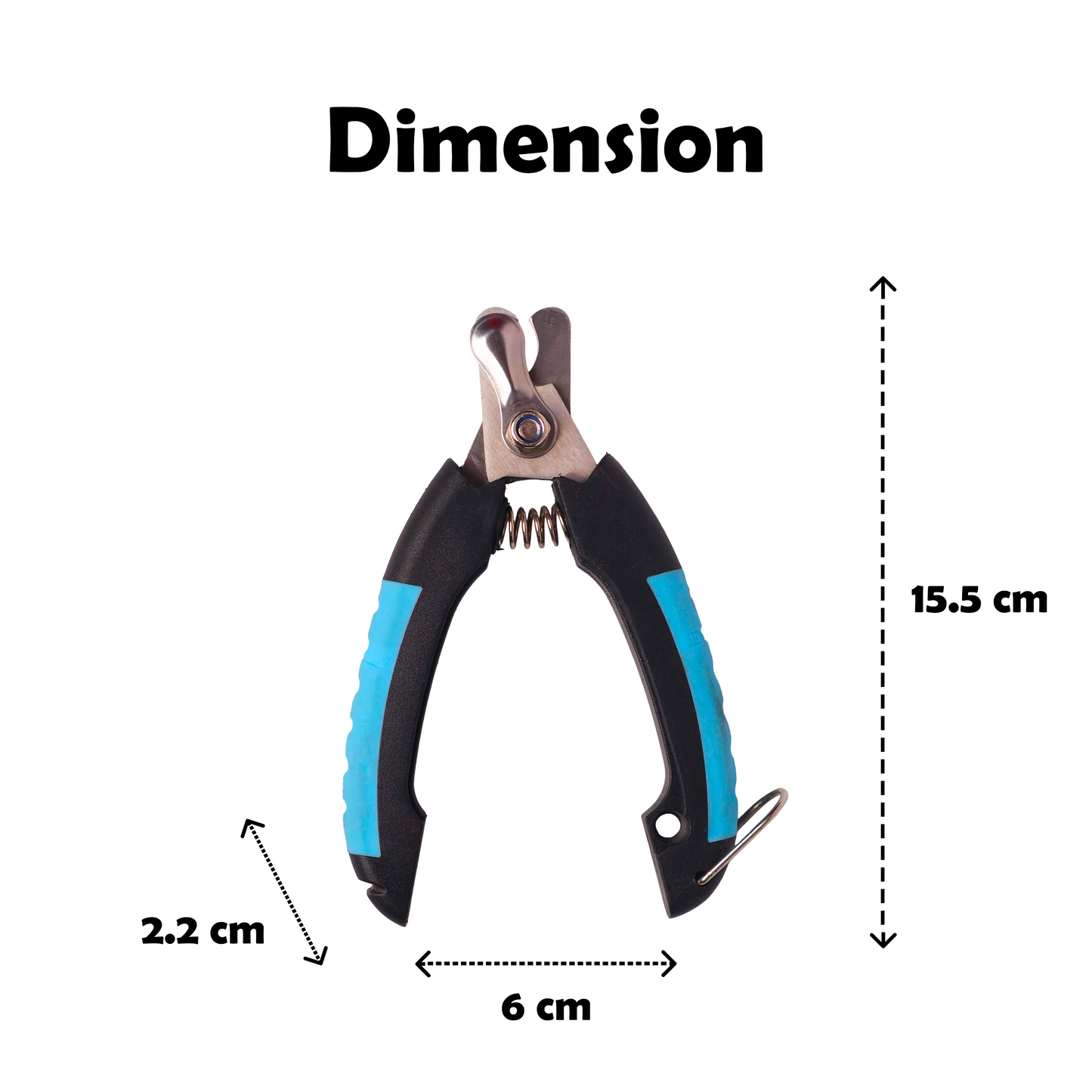 Furrtoolz Premium Nail Cutter | Safe Guard, Sharp Blades & Anti-Slip Grip
