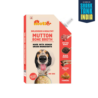 Nootie Natural Mutton Broth for Dogs & Cats – Nutrient-Rich, Hydrating Meal Topper (100ml)