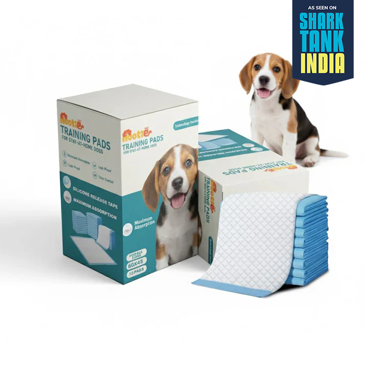 Nootie Puppy Training Pads  – Ultra-Absorbent, Leak-Proof & Odour-Control Potty Pads for Dogs