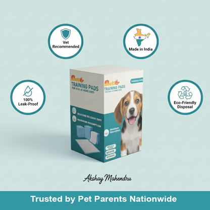 Nootie Puppy Training Pads  – Ultra-Absorbent, Leak-Proof & Odour-Control Potty Pads for Dogs