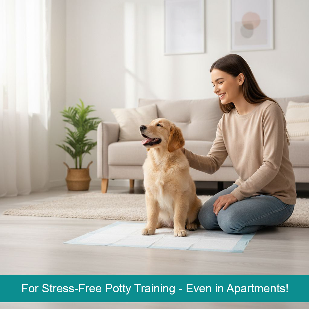 Nootie Puppy Training Pads  – Ultra-Absorbent, Leak-Proof & Odour-Control Potty Pads for Dogs