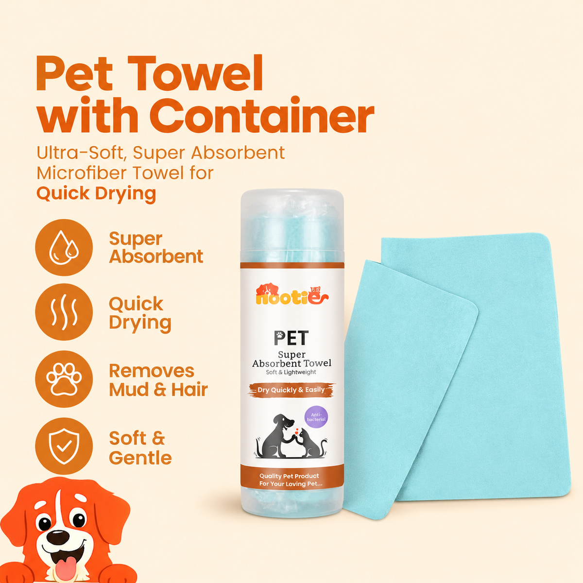 Nootie Pet Towel