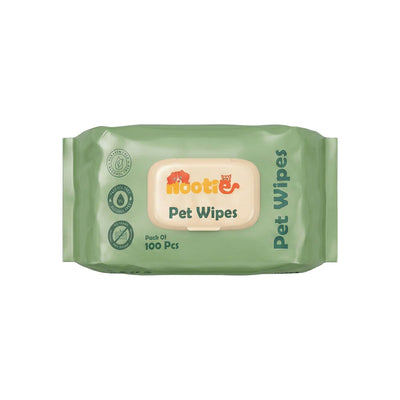 Nootie Wet Pet Wipes (100 Pulls) – Gentle Cleaning Wipes for Dogs & Cats | Alcohol-Free, Paraben-Free & Soap-Free