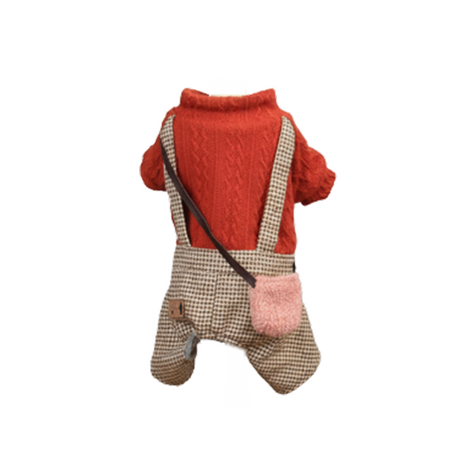 Nootie Winter Double Layer Jumpsuit Cloth for Dogs