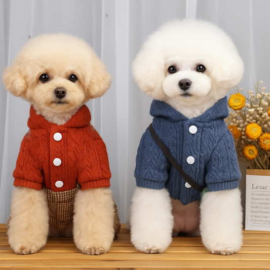 Nootie Winter Double Layer Jumpsuit Cloth for Dogs