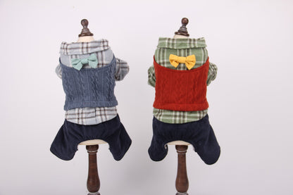 Nootie Winter Double Layer Jumpsuit Cloth for Dogs