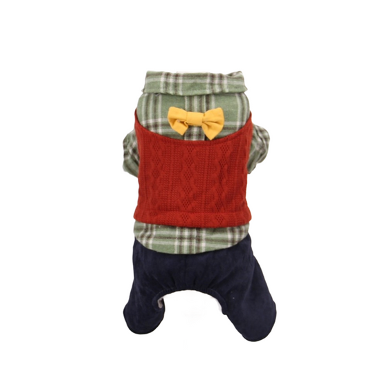 Nootie Winter Double Layer Jumpsuit Cloth for Dogs