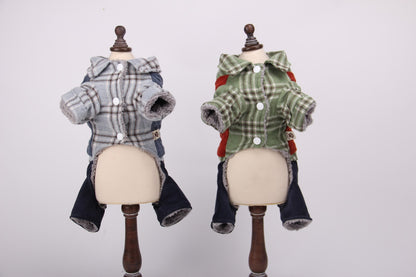 Nootie Winter Double Layer Jumpsuit Cloth for Dogs