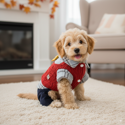 Nootie Winter Double Layer Jumpsuit Cloth for Dogs