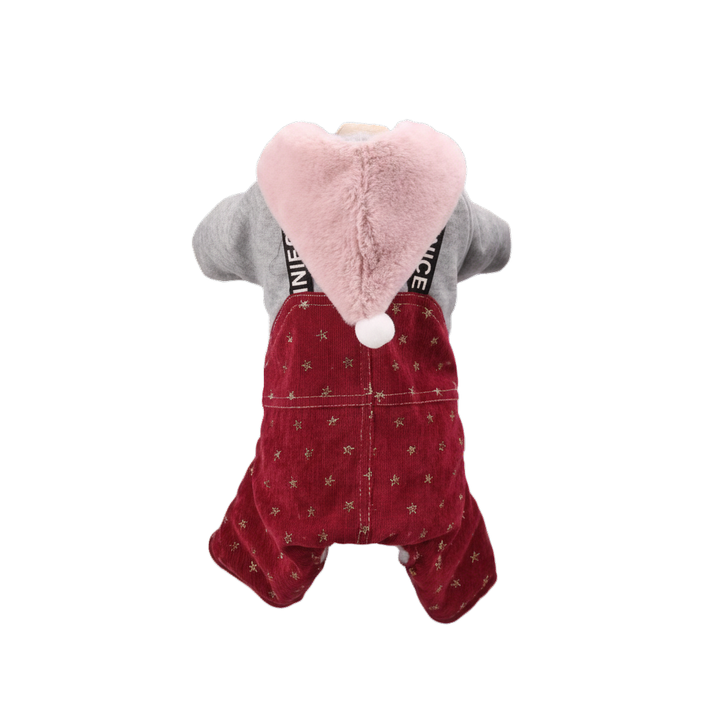 Nootie Winter Double Layer Jumpsuit with Hoodie for Dogs | Warm, Soft & Lightweight