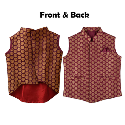 Nootie Festive Sherwani for Dogs –Purple | Stylish Outfit for Weddings & Festivals