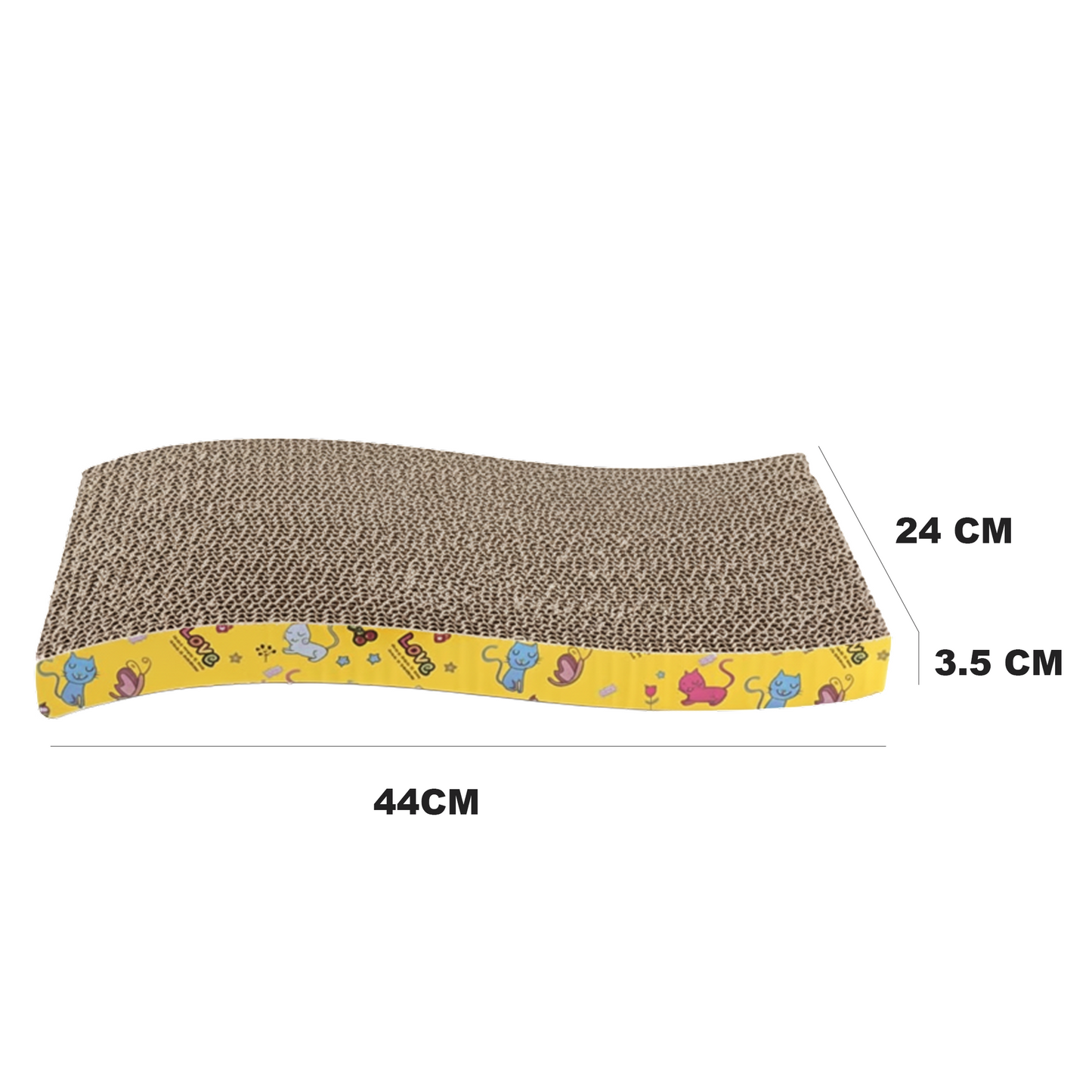 Nootie Cat Scratcher | Durable Scratch Board for Cats & Kittens | Eco-Friendly, Non-Toxic Material | All Breeds & Ages