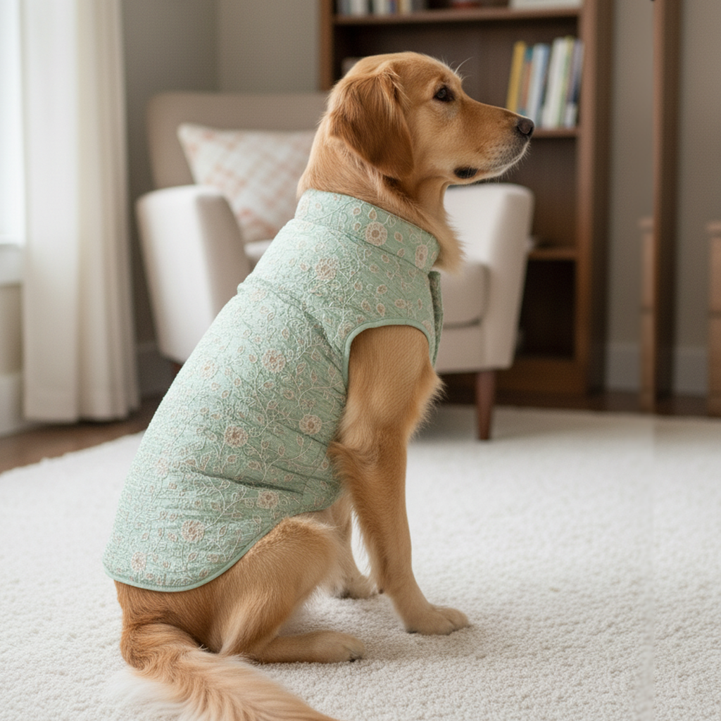 Nootie Festive Sherwani for Dogs – Light Green | Stylish Outfit for Weddings & Festivals