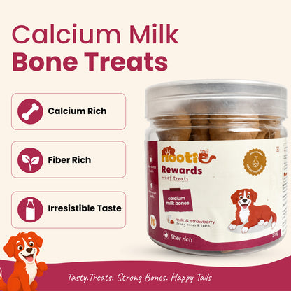 Nootie Rewards - Milk Biscuit Treats for Dogs