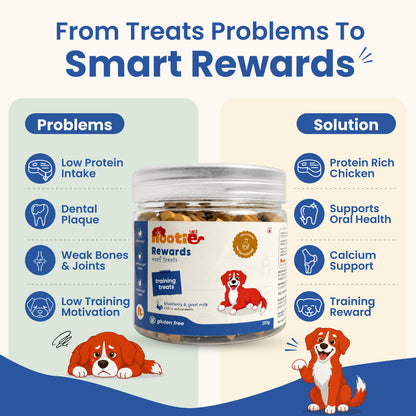 Nootie Rewards - Milk Biscuit Treats for Dogs
