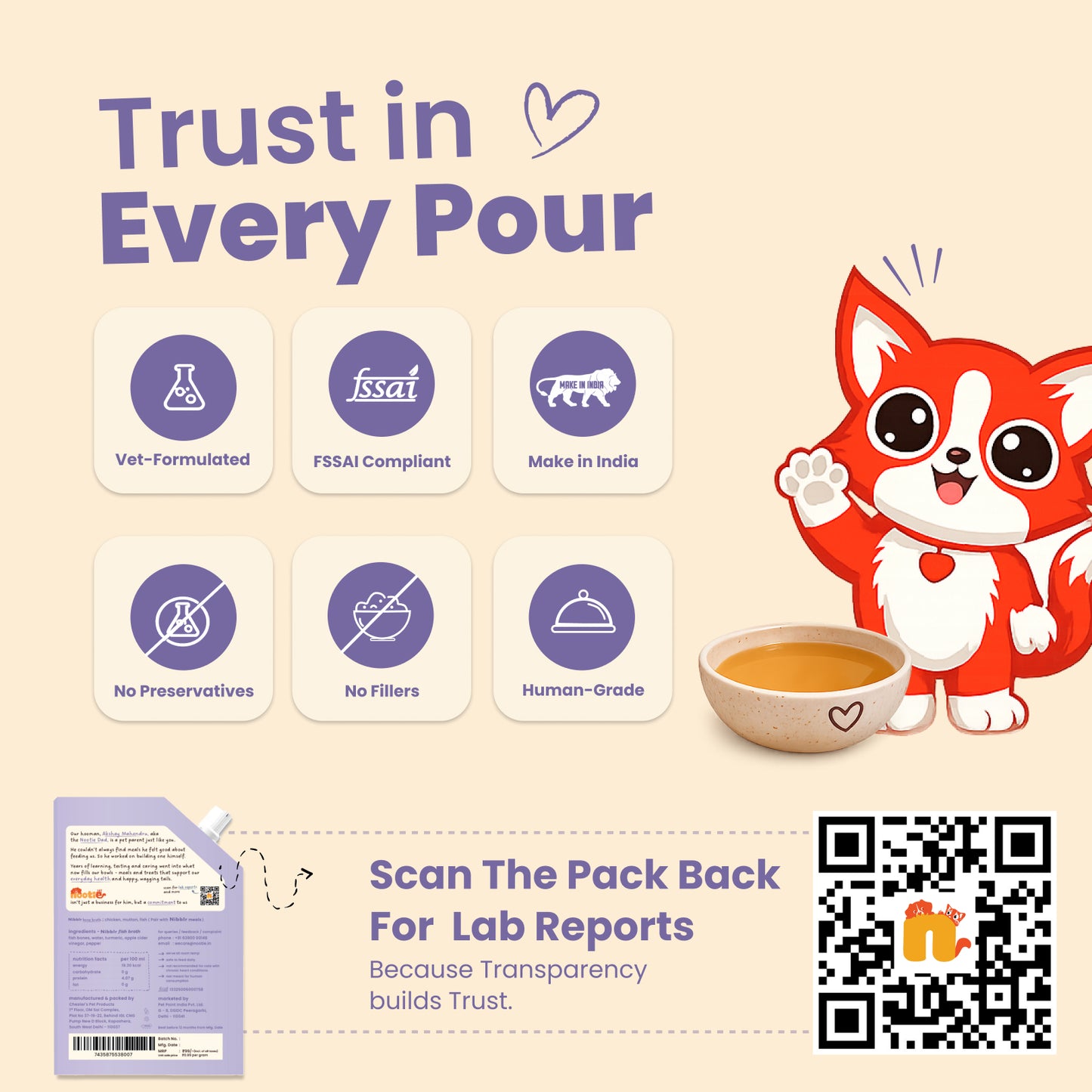 Nootie Nibblr - Everyday Meal Broths for Cats