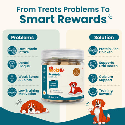 Rewards Jar Treats - Milk - 220g