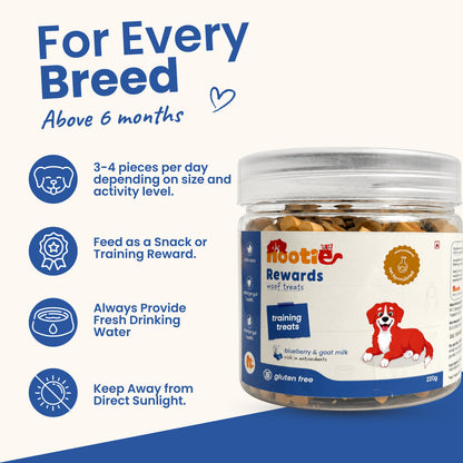 Nootie Rewards - Milk Biscuit Treats for Dogs