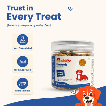 Nootie Rewards - Milk Biscuit Treats for Dogs
