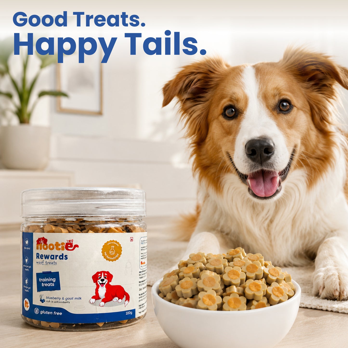 Nootie Rewards - Milk Biscuit Treats for Dogs