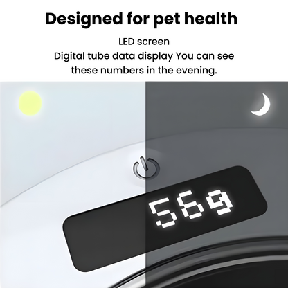 Nootie 2-in-1 Smart Weighing Bowl for Dogs & Cats | Digital Scale + Slow Feeder | Scientific Portion Control, Anti-Slip Base | Healthy Eating for Pets