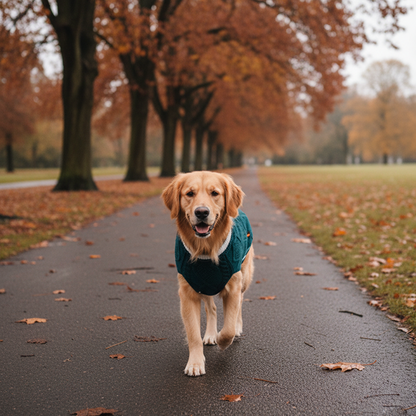 Nootie Dog High Neck Sweater, Dark Green – Stylish Winter Knitwear for All Breeds