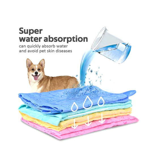 Nootie Pet Hair Absorbent Towel for Dogs & Cats – Soft PVA Cleaning Towel – Fast Drying, Super Absorbent, Antibacterial, Reusable – 40 x 31 cm (1 Towel with Box) (Color May Vary)
