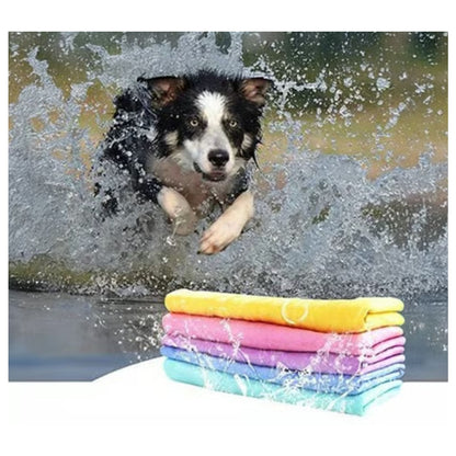 Nootie Pet Hair Absorbent Towel | Fast-Dry, Soft PVA Cleaning Towel – Antibacterial & Reusable