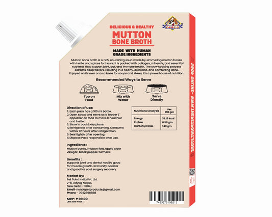 Nootie Mutton Bone Broth 100 Ml