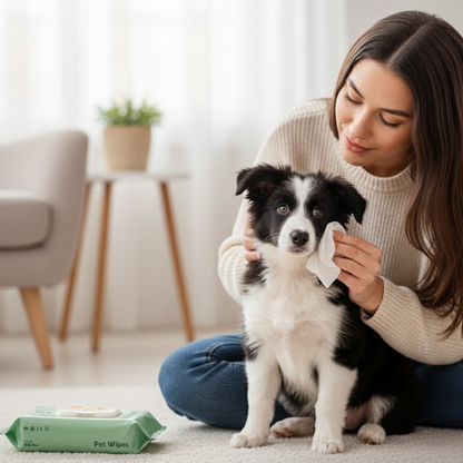 Nootie Wet Pet Wipes (100 Pulls) – Gentle Cleaning Wipes for Dogs & Cats | Alcohol-Free, Paraben-Free & Soap-Free