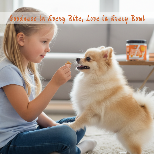 Nootie Gluten Free Training Treats for Dogs, Treats for All Life Stages Carrot & Goat Milk Flavour 220 Gm Box