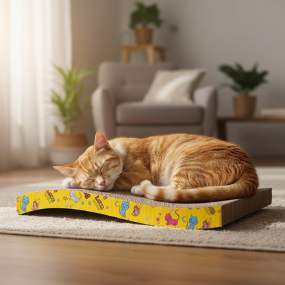 Nootie Cat Scratcher | Durable Scratch Board for Cats & Kittens | Eco-Friendly, Non-Toxic Material | All Breeds & Ages