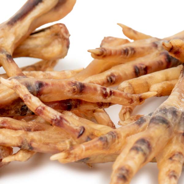 100% chicken feet (air-dried)