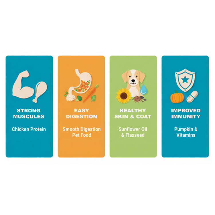 Nootie Chicken & Liver Dog Meal (300g) – Human-Grade, Balanced Wet Food for Puppies & Adults