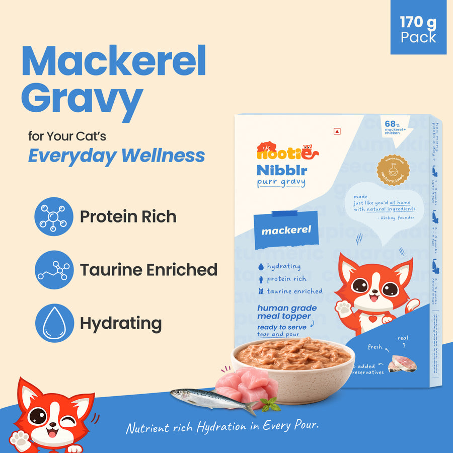 Nibblr Cat Gravy - Mackerel
