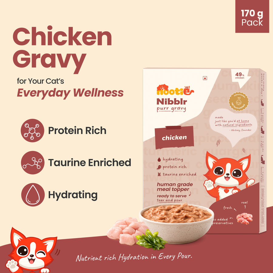 Nibblr Cat Gravy - Chicken