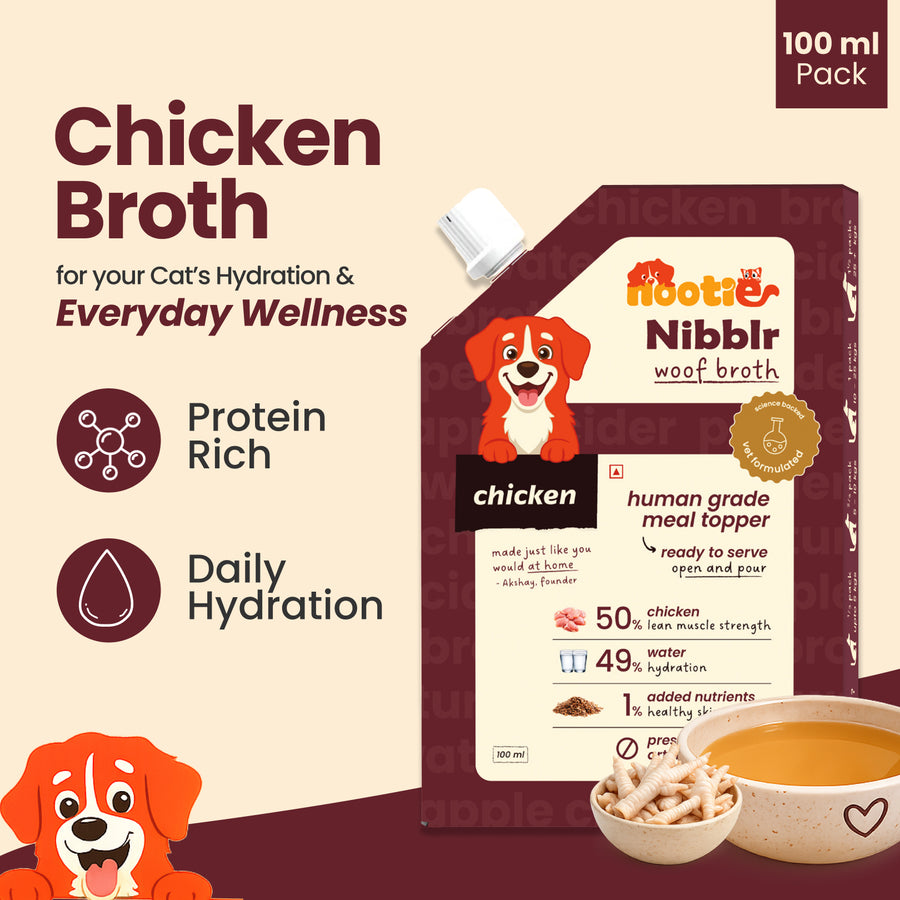 Nibblr Dog Broth - Chicken