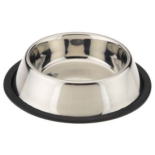 Nootie Premium Steel Bowl Medium Size with Non-Skid Rubber Lid