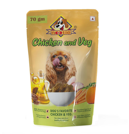 Nootie Chicken & Veg Gravy 70gm