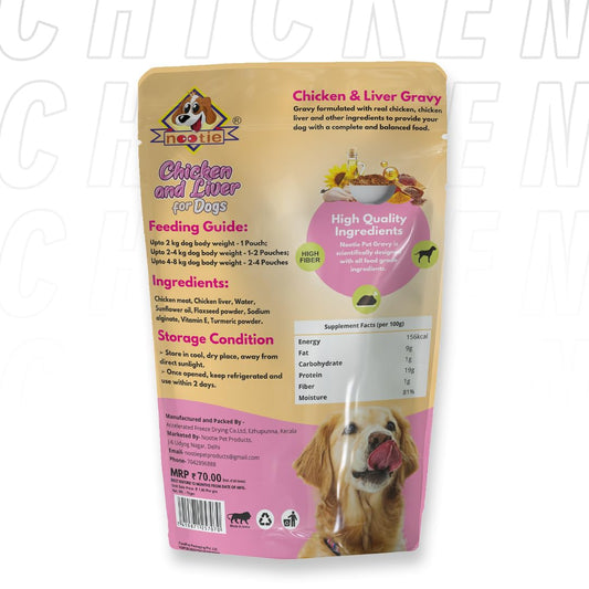 Nootie Chicken & Liver Gravy 70gm