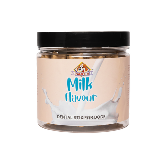 Nootie Gluten Free Dental Stix for Dogs,Treats for All Life Stages Milk Flavour 220 Gm Box