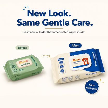 Monsoon Pet Wipes for Rs. 149 (100 Wipes) | Alcohol-Free, Paraben-Free & Soap-Free Daily Cleaning Wipes (Copy) - nootie.in